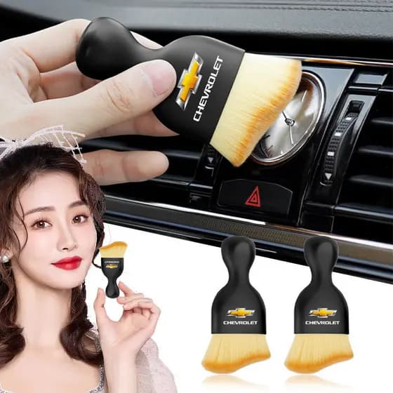 Ferramenta de Limpeza de Interior de Carro, Escova Macia para Saídas de Ar Condicionado para Chevrolet Cruze, Malibu, Ta