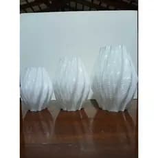 Vaso Decorativo Branco Moderno