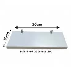 Prateleira Decorativa MDF 20cm x 10cm