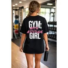 Camisa Feminina Tshirt Treino Academia Gym Girl
