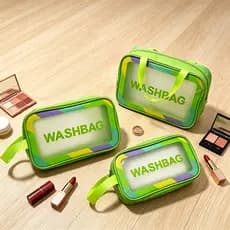 Bolsa cosmética à prova d'água portátil para viagem, produtos de higiene pessoal, armazenamento de cosméticos, bolsa de