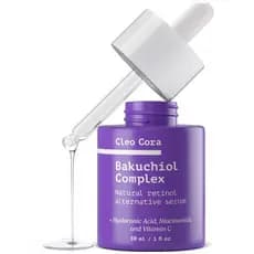 Sérum de Bakuchiol e Retinol - Sérum Antienvelhecimento para Rosto e Olhos - Alternativa Coreana ao Retinol - Linhas Fin