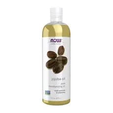 NOW Foods Solutions, Óleo de Jojoba, 100% Puro Hidratante, Óleo Multiuso para Rosto, Cabelo e Corpo, 16 Onças L4GO