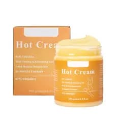 Creme Quente Grospe para Celulite e Queima de Gordura, Creme Modelador Corporal para Queima de Gordura Abdominal, Creme