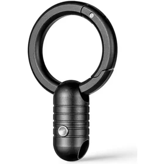 Chaveiro de liberação rápida TISUR, conector de chaveiro com clipe de chave magnético, anel de chaveiro masculino removí
