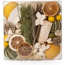 ANDALUCA Maison Caixa Fragrância Perfume Perfume Decoração Vaso e Tigela Enchimento Decoração de Casa (Verbena Cítrico)