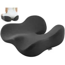 Almofada De Assento Para Cóccix & amp ; Alívio Da Dor Ciática – Certificado Ergonomist-Projetado Borda Frontal Cônica Re