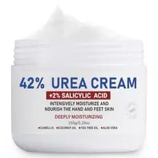 Creme de Ureia OUKEYA 42% com Ácido Salicílico 2% - Creme para Pés e Mãos para Hidratar, Suavizar e Alisar a Pele Seca,