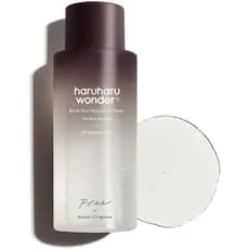 haruharu Wonder Black Rice Hyaluronic Toner para Pele Sensível, Sem Álcool, Sem Fragrância, Hidratação Profunda, Pele de