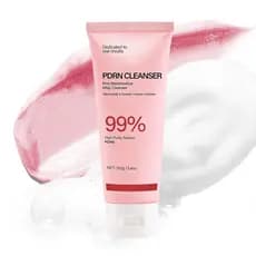 Limpador Facial com DNA de Salmão PDRN, Sabonete Facial, Cuidado Suave para os Poros e Pele Radiante e com Aparência Equ