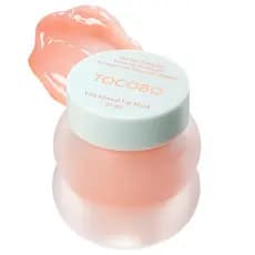 TOCOBO Vita Glazed Lip Mask – Máscara Labial Noturna Vegana para Lábios Secos e Rachados |   Exfoliação Suave com PHA (Á