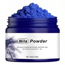 Máscara em Pó INSEEK Nila Blue para Rosto e Corpo, Hidrata Profundamente, Nutre, Melhora a Pele Opaca, Limpa a Oleosidad