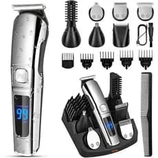 Aparador de Barba Masculino Ufree, Barbeador Elétrico à Prova d'Água, para Nariz, Corpo, Rosto e Barba, Cortador de Cabe