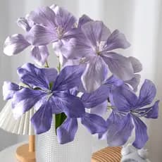 Decoração com flores artificiais para fotografia, flores artificiais para sala de estar, orquídea artificial para casa,