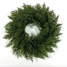 Decoração de videira de flores artificiais, pinheiro e cipreste verdes, flores de Natal, plantas, decorações de casament