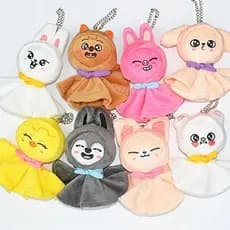 Boneco de Pelúcia Fofo Kpop Stray Kids Skzoo Sunny, Chaveiro, Presente de Aniversário para Crianças Bang 8869 8869