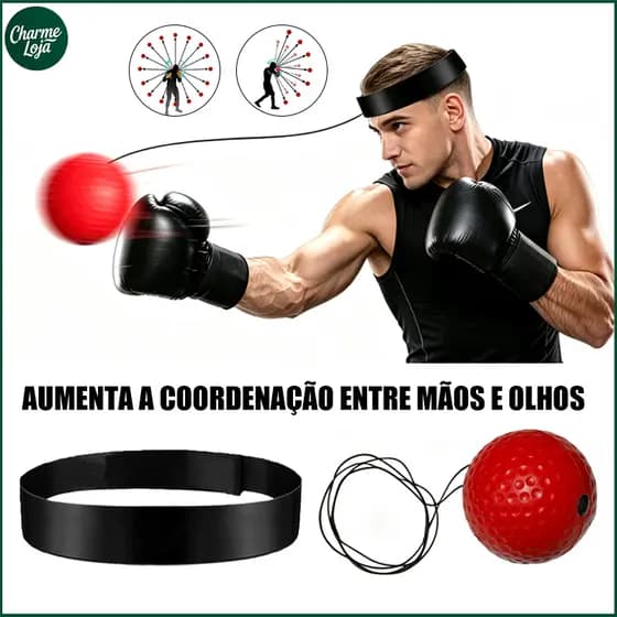 Muay Thai Boxe Velocidade Bola Com Faixa De Cabeça Para Sanda Luta Rápida Reação Tempo Treinamento Reflexo Trainer