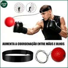 Muay Thai Boxe Velocidade Bola Com Faixa De Cabeça Para Sanda Luta Rápida Reação Tempo Treinamento Reflexo Trainer