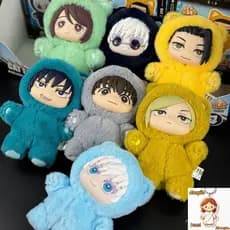Anime Jujutsu Kaisen Gojo Satoru Geto Suguru Boneca De Pelúcia Ieiri Shoko Fushiguro Toji Crianças Coleção Decoração
