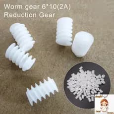 100PCS Turbina De Engrenagem De Minhoca Nova Pinhão Plástica Redução DIY