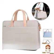 Bolsa de laptop impermeável 13 14 de 15,6 polegadas bolsa de ombro único feminino