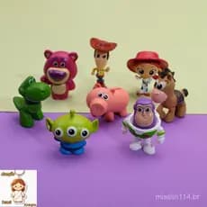 Toy Story Boneca Decoração DIY Anime Boneca Buzz Woody Decoração Modelo