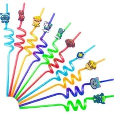 20 Peças de Bastões Plásticos Reutilizáveis da Patrulha Canina para Festa de Aniversário Infantil 1Q5N