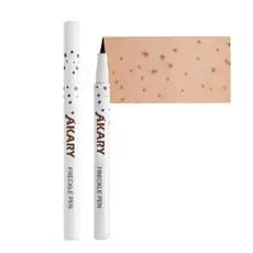 Caneta para Sardas AKARY Profissional, Corretivo Facial Realista, Sardas Artificiais Naturais, À Prova d'Água, Longa Dur
