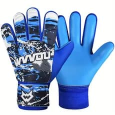 Luvas de goleiro de futebol Luvas de goleiro estilo colorido, aderência forte, luvas de futebol antiderrapantes