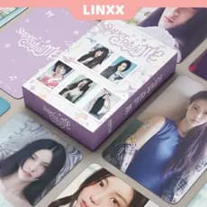 LINXX 55 Peças ILLIT SUPER REAL ME Álbum Lomo Card Kpop Photocards Série Postais 3JGP HLHT