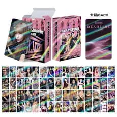 LINXX Blackpink Group 124pcs Conjunto De Cartões Lomo Fotográficos Holográficos Colecionáveis De 3 Polegadas XLOL