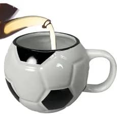 Caneca de Café de Futebol, Caneca Esportiva de Grande Capacidade, Caneca de Futebol para Decoração de Mesa, Caneca de Ce