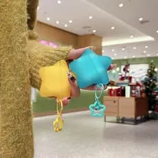Capa protetora transparente com estrelas brilhantes, compatível com Airpods Pro 3, capa fofa para fones de ouvido Blueto