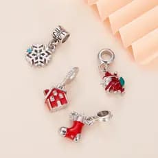 Acessório com Padrão de Natal em Promoção para Pulseiras, Colares e Joias DIY QKBL