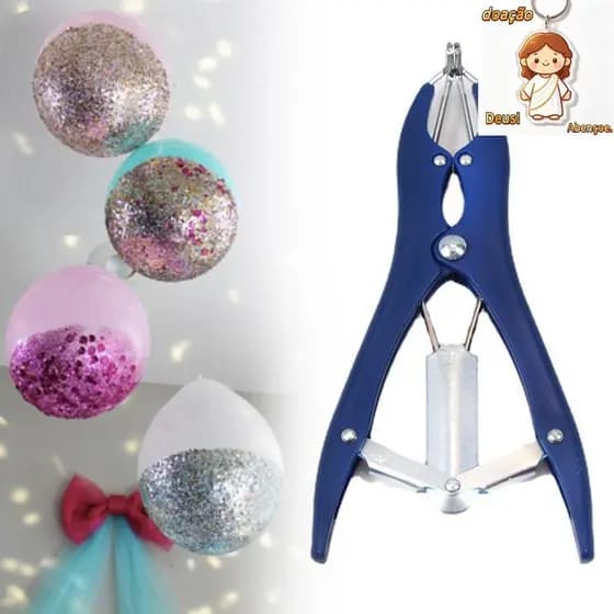 Alça de expansão de balão de metal, dilatador de boca de balão inflável, ferramenta DIY para transporte de bubble