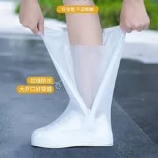 Não-once nova capa de chuva para caminhadas ao ar livre capa de bota de chuva espessada criação Animal pastor tubo longo