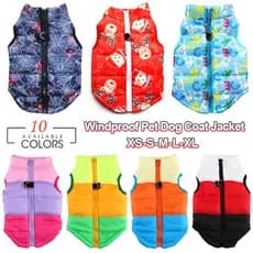 Cão Quente Roupas De Inverno Pet Colete Casaco À Prova De Vento Cão Jaqueta Pet Vestuário
