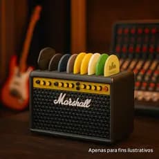 Suporte Porta-Palhetas Mini Guitarra Decorativa – Kits Variados
