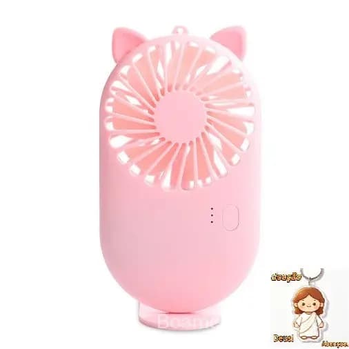 Mini Ventilador De Cílios Pocket Fan Portátil de bolso USB Recarregável