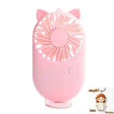 Mini Ventilador De Cílios Pocket Fan Portátil de bolso USB Recarregável