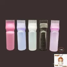Pente Frasco Aplicador De Tinta De Cabelo Com Pente De Dentes
