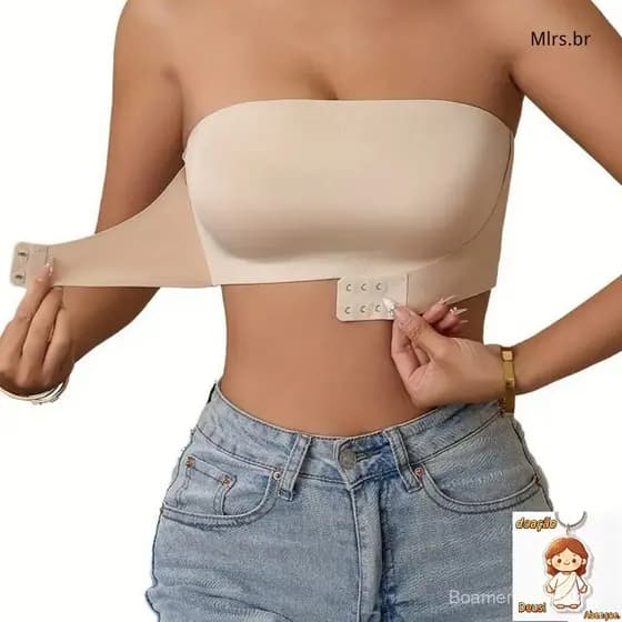 Sutiã De Elevação Com Fivela Frontal Sem Alças , Roupa Íntima Respirável Confortável Para O Verão