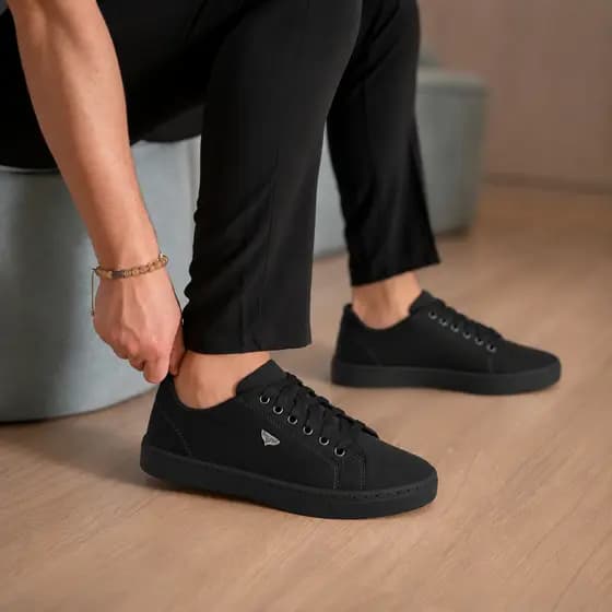 Tênis Sapatênis Masculino Casual Confortável Sapato Cano Baixo Básico Leve Barato Estilo Sapato Elegante  Masculino
