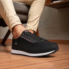 Tênis Masculino Casual Jogger Leve Sapatênis Confortável Esportivo Sapato Masculino Caminhada Academia