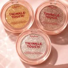 Iluminador Ruby Rose Twinkle Touch Sombra Iluminadora Prata Dourado Rose