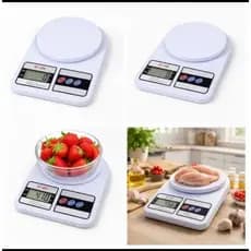 Balança Digital De Cozinha Multiuso Capacidade 10Kg Branco
