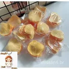 1000 Pétalas de Rosa Laranja Artificiais (Laranja) para Decoração de Casamento e Festa