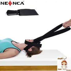 Cinto de Tração Cervical NEENCA Terapia Cinto em Y Tubo de Ferro Cinto de Descompressão Atualizado