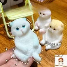 gato brinquedo anti stress gatinho/estresse de espremer espinha/apertar/slime/squishy grande/Fidget Toy/ante