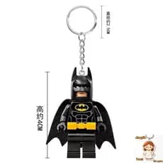 Compatível Com Os Blocos De Construção Batman minifigure Chaveiro Harley Quinn E Robin Pingente De Bolsa Escolar